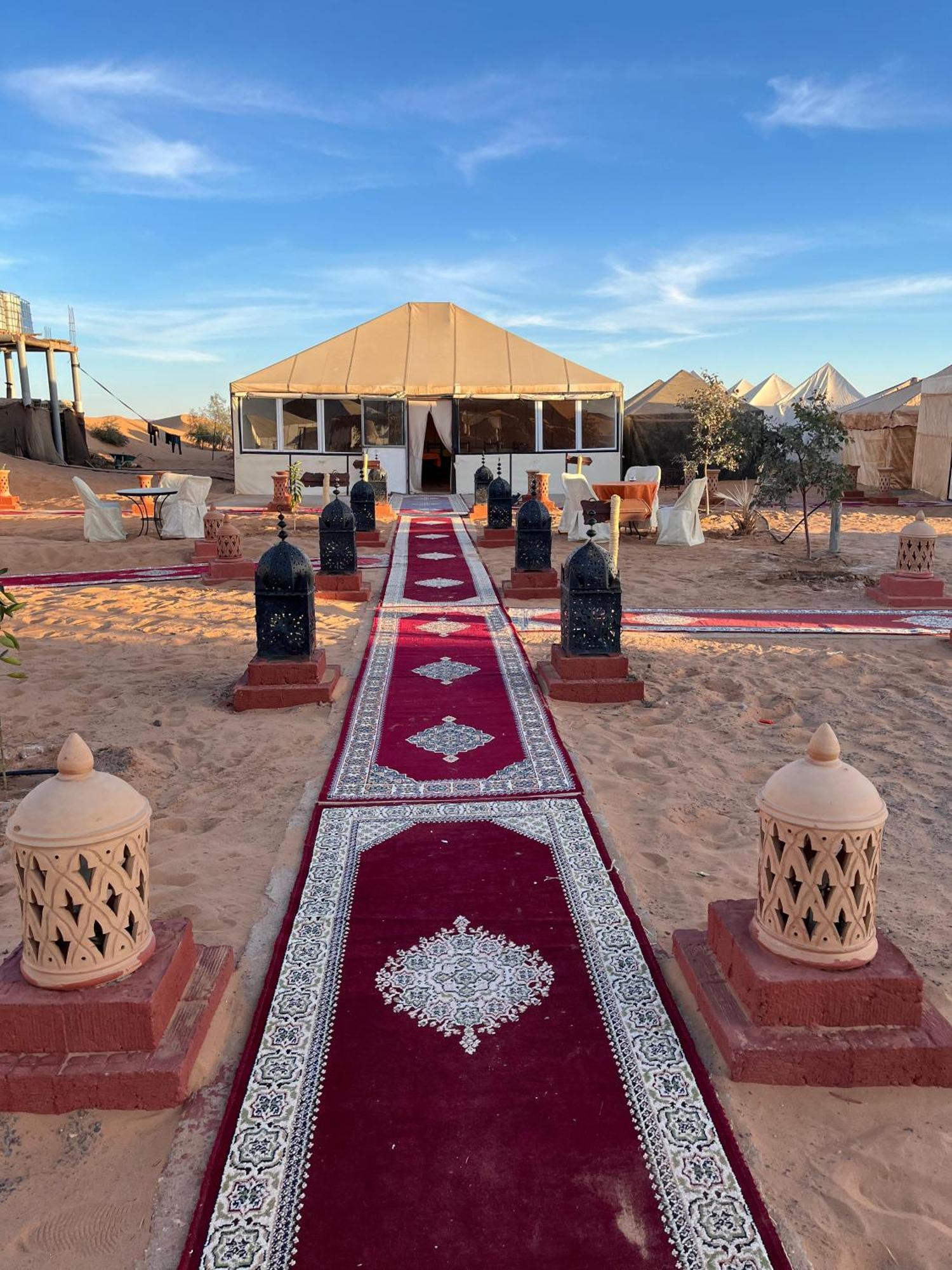 Nizar Luxury Tent Мерзуга Экстерьер фото