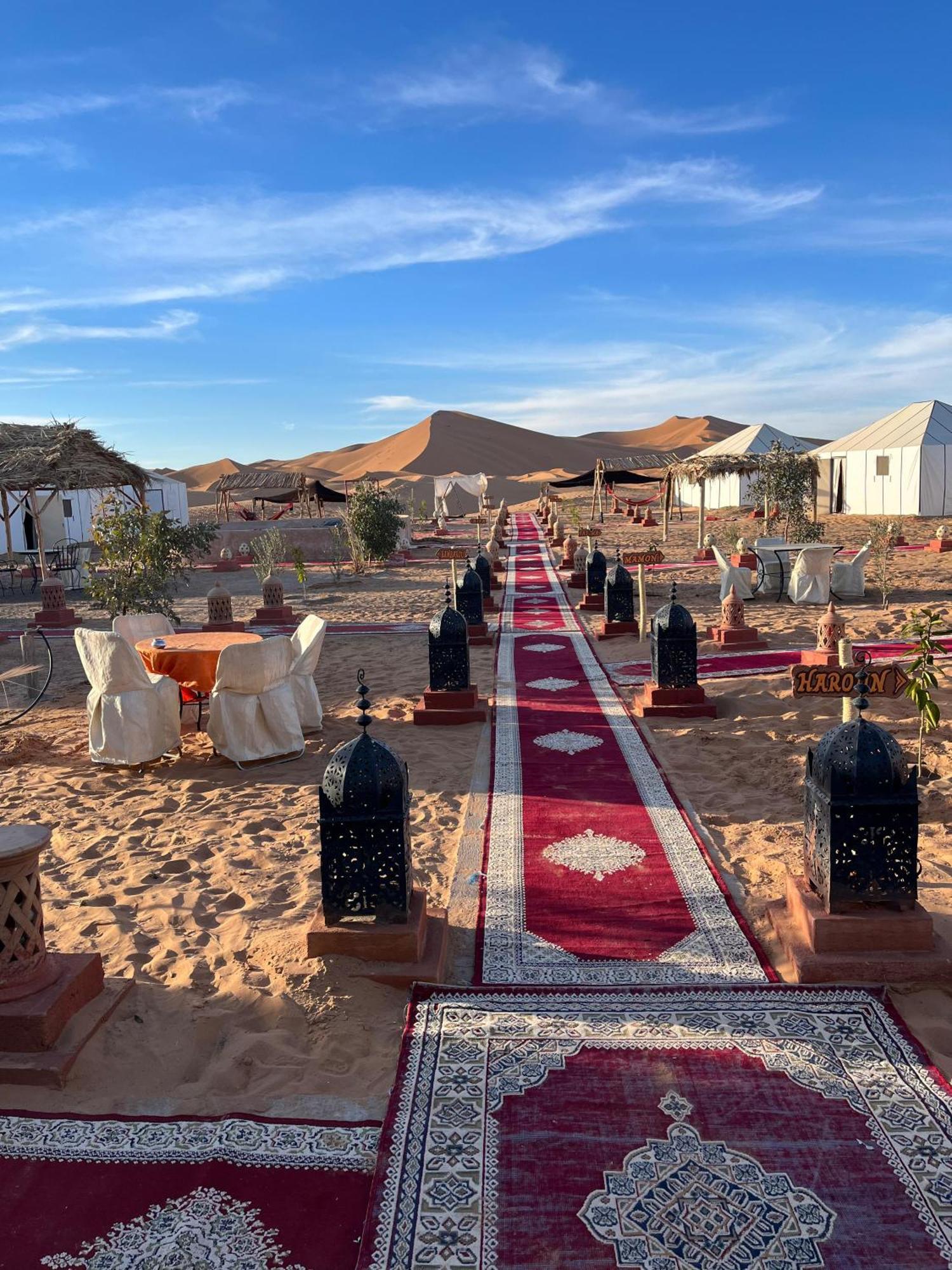 Nizar Luxury Tent Мерзуга Экстерьер фото