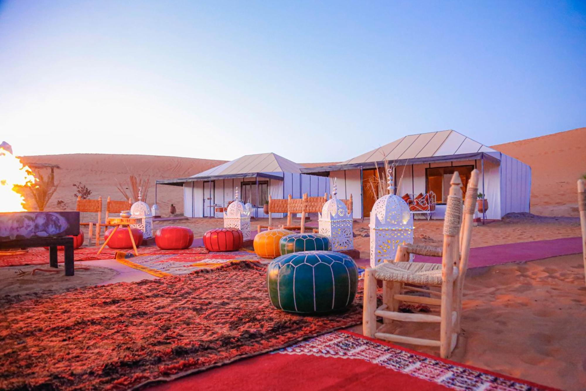 Nizar Luxury Tent Мерзуга Экстерьер фото