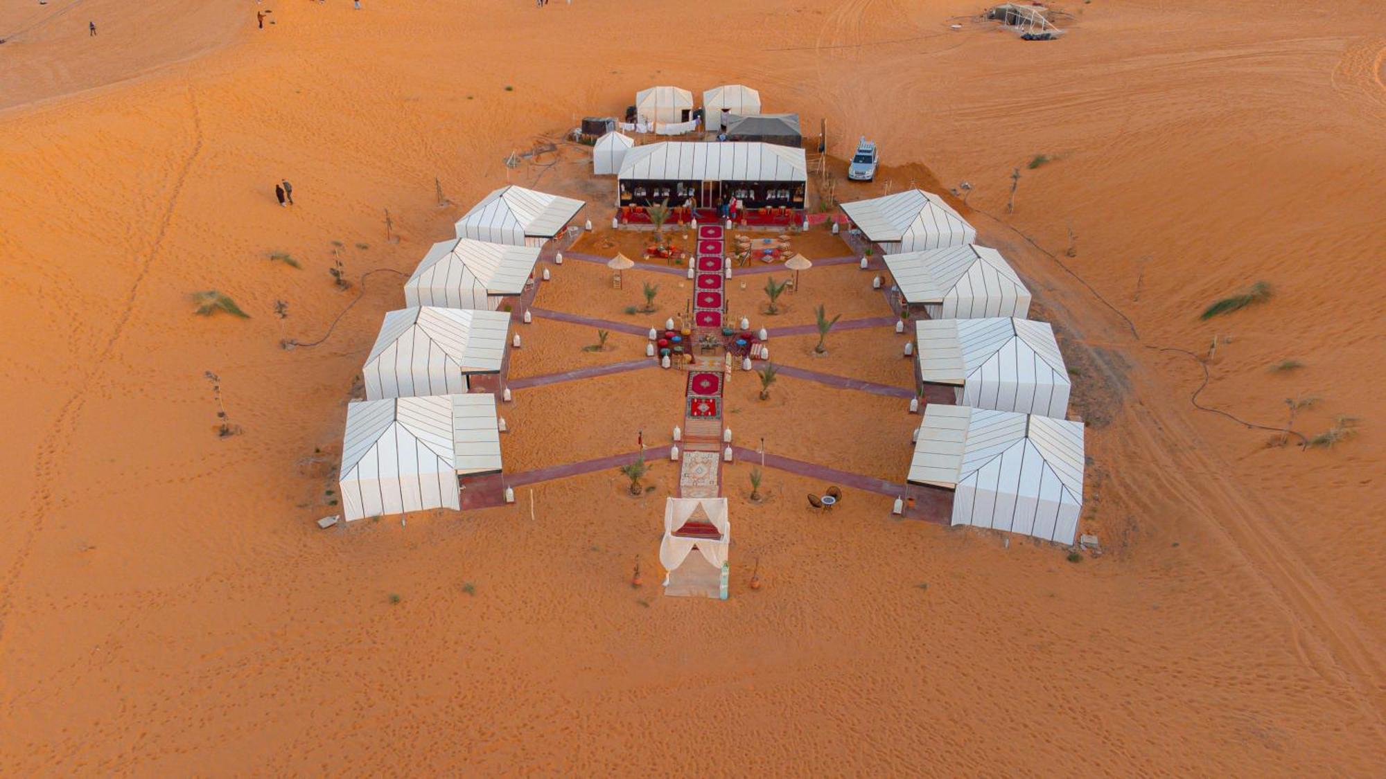 Nizar Luxury Tent Мерзуга Экстерьер фото